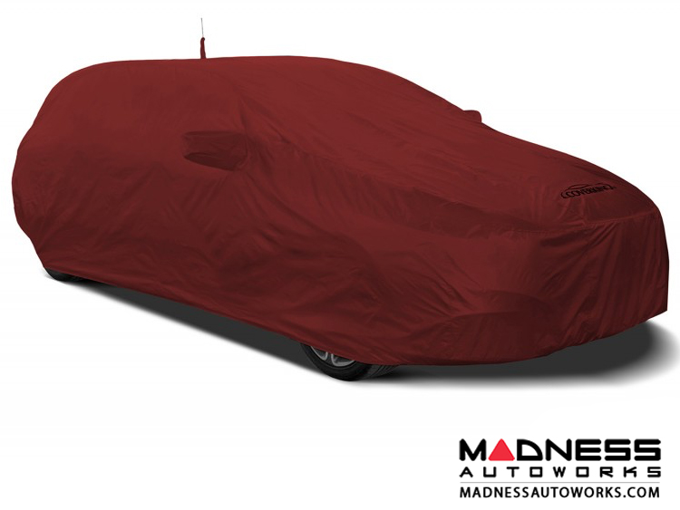 Alfa Romeo Stelvio Custom Vehicle Cover - Stormproof - Red + Shark Fin Antenna Pocket